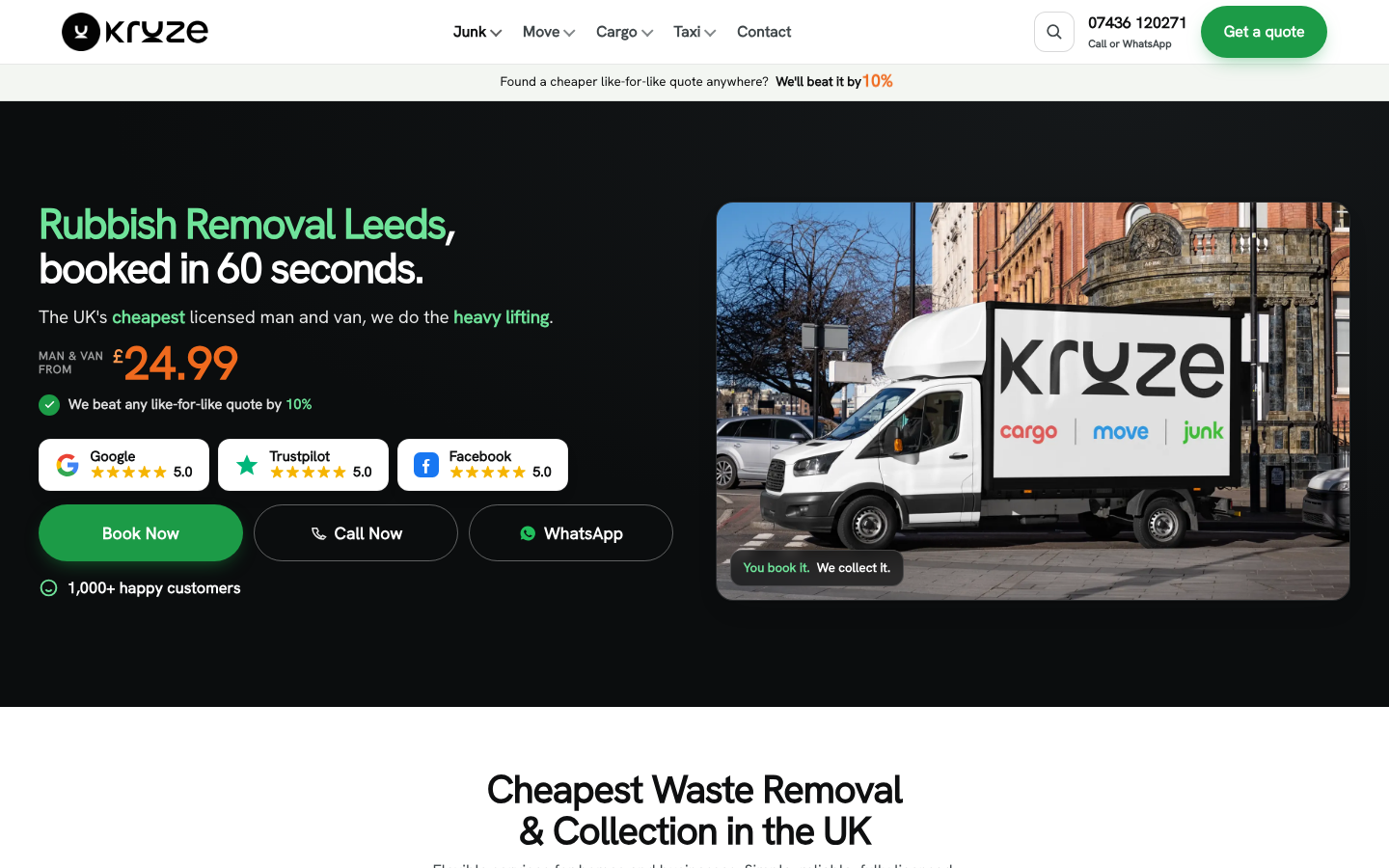 kruze.co.uk homepage