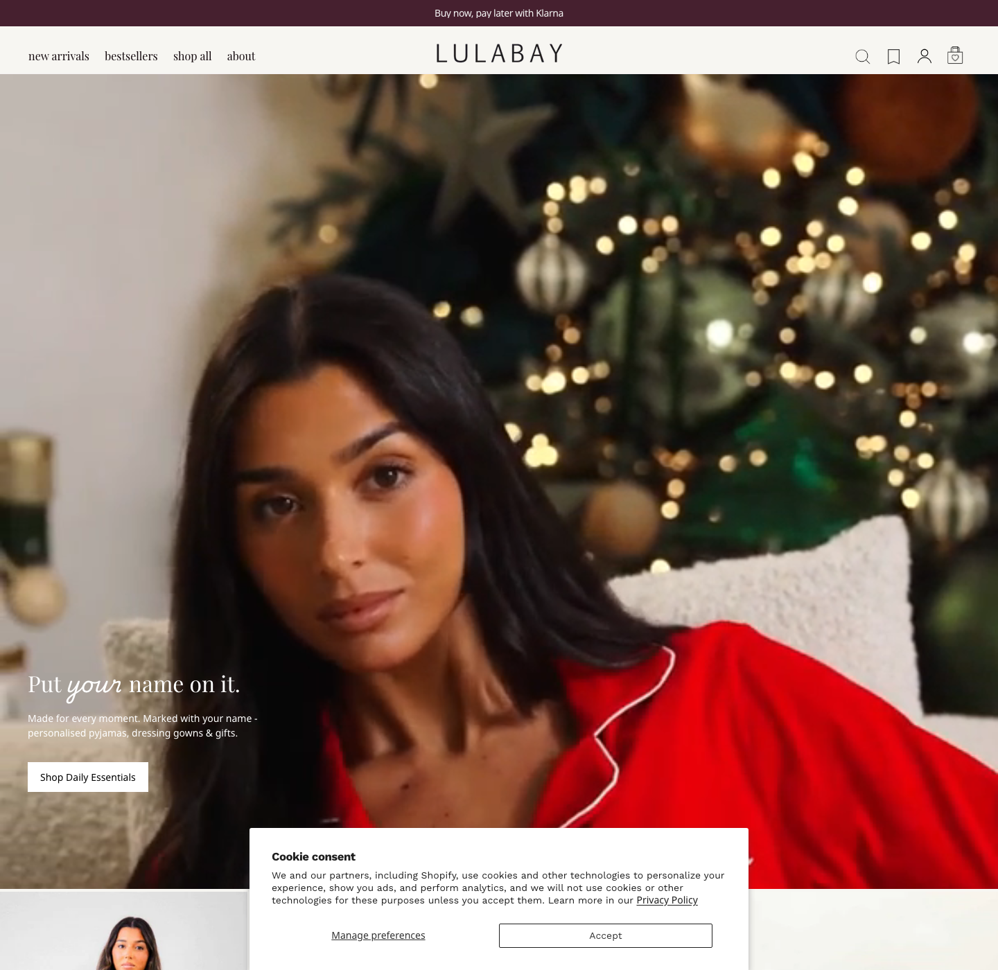 lulabay.co.uk storefront
