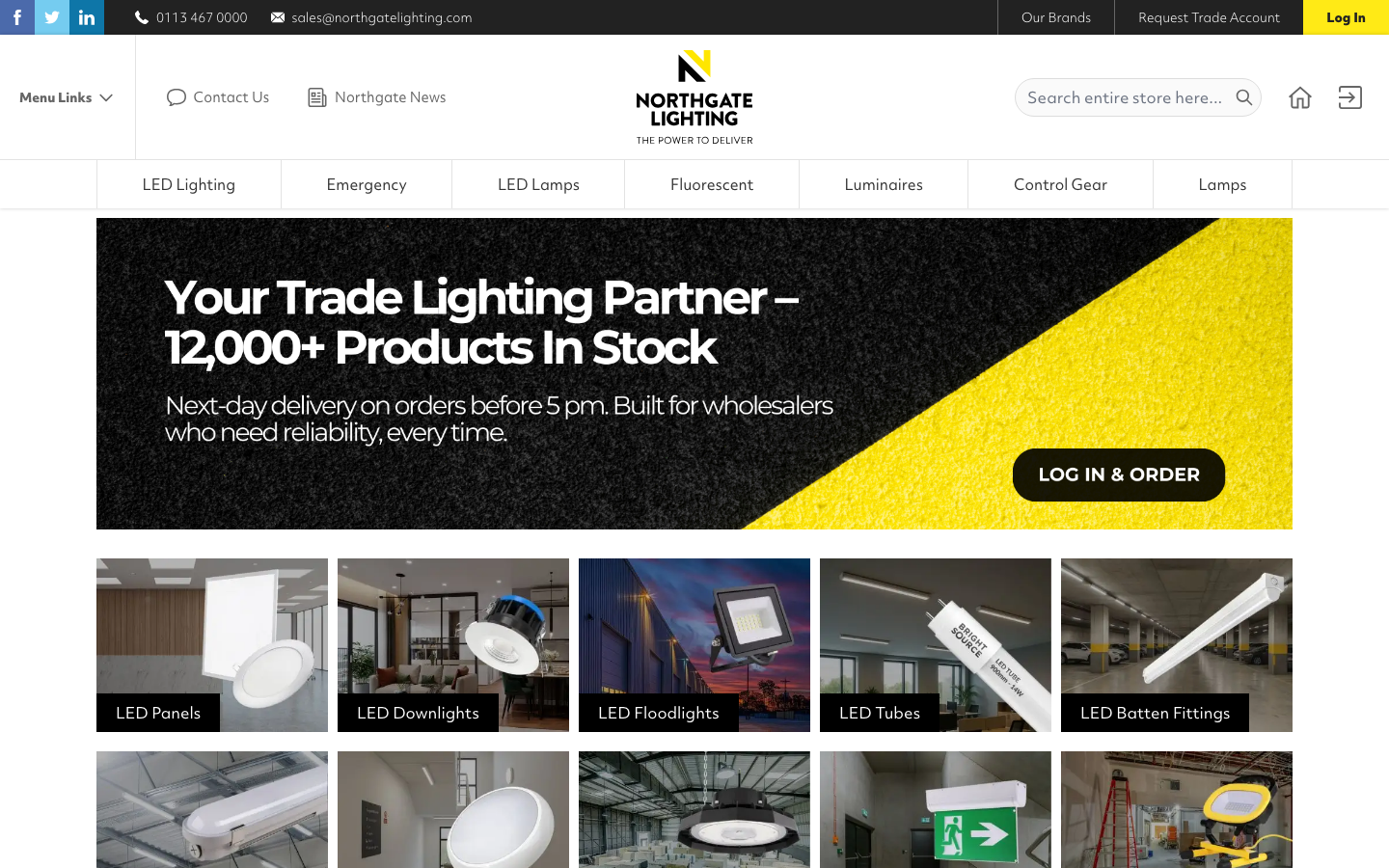 northgatelighting.co.uk storefront